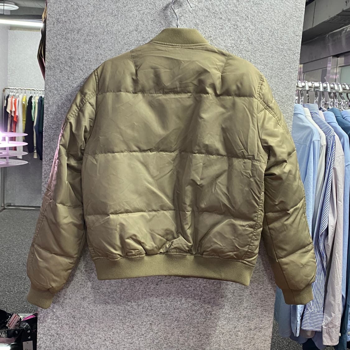 디스이즈네버댓 암포켓 퀄팅 나일론 점퍼 B3298 상품이미지4