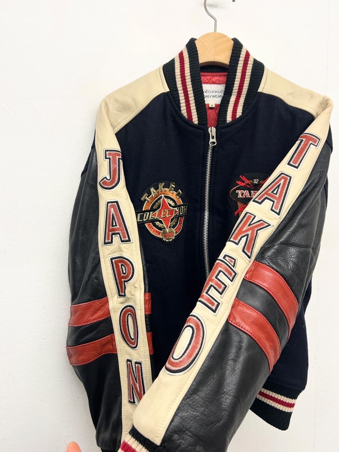 타케오 키쿠치 1992 컬렉션 바시티자켓 상품이미지3