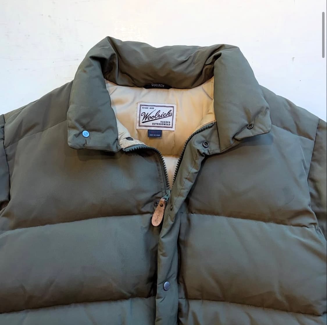 90‘s 울리치 다운 패딩 상품이미지1