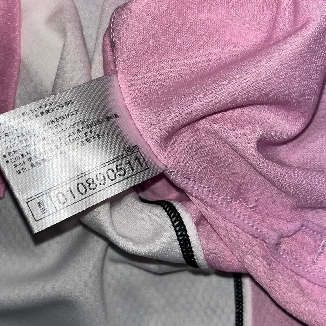 Mizuno Pink&White T-shirt 상품이미지5