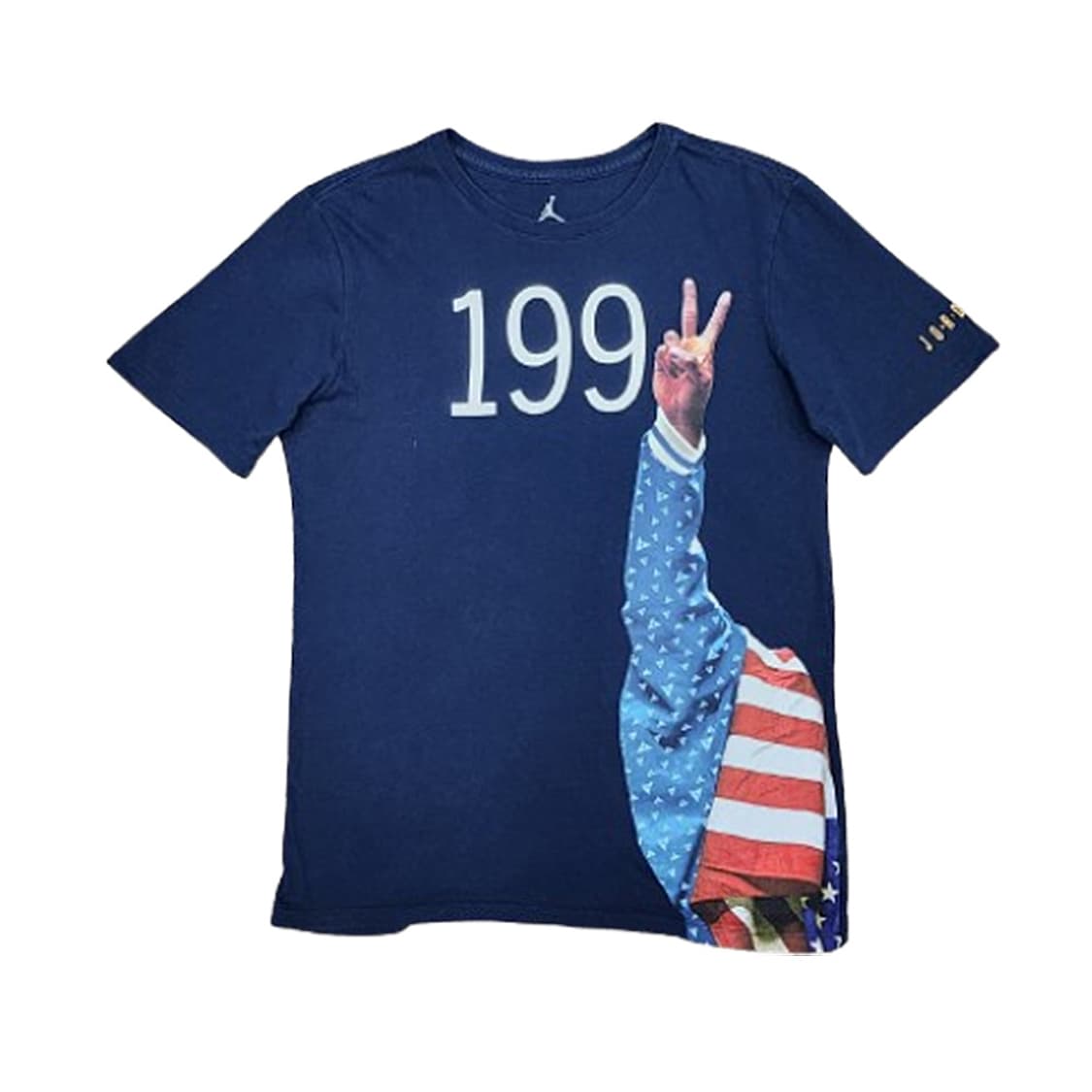 90s 나이키 조던 1992 올림픽 드림팀 반팔티 네이비 상품이미지1