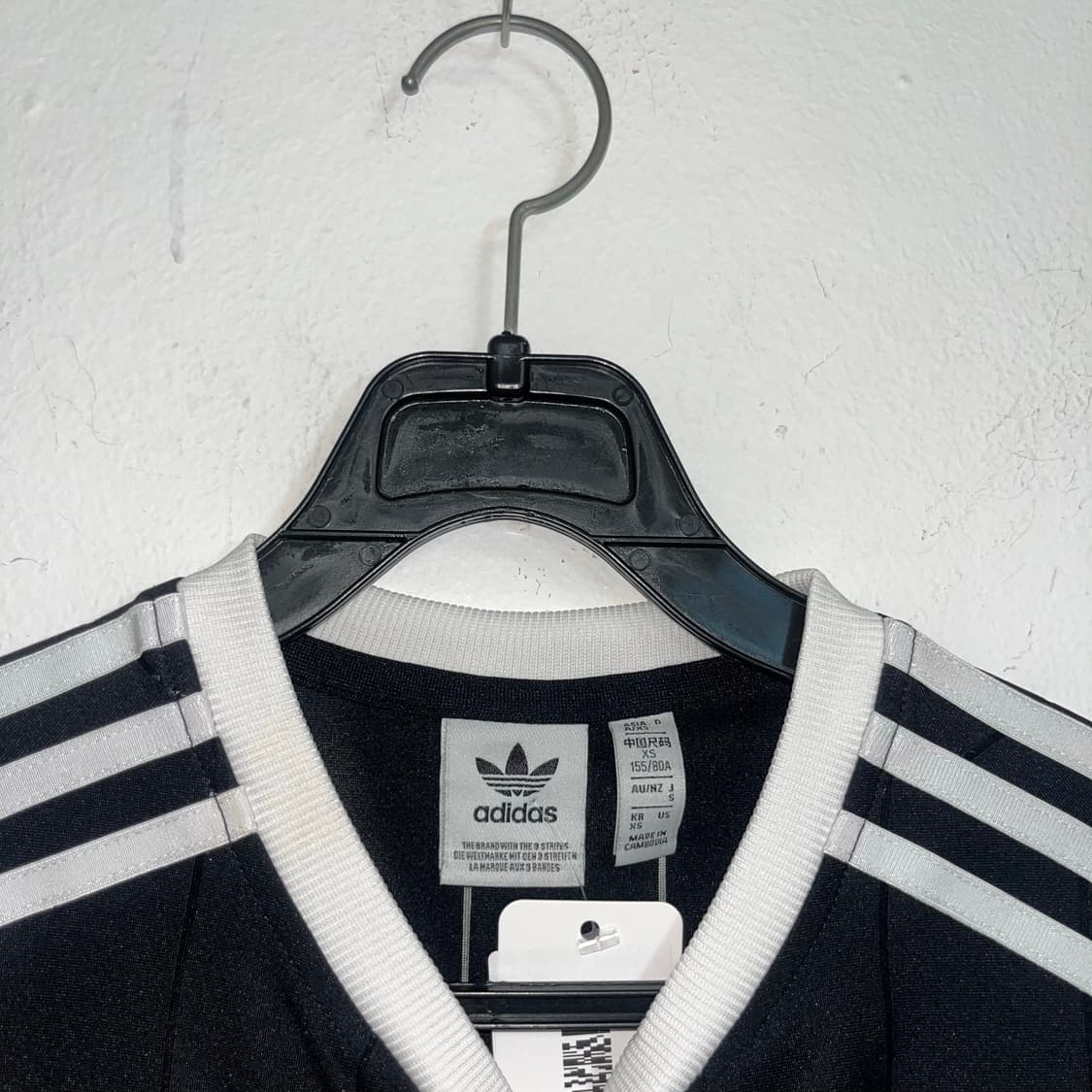 Adidas Black Pinstripe Football Jersey 상품이미지6
