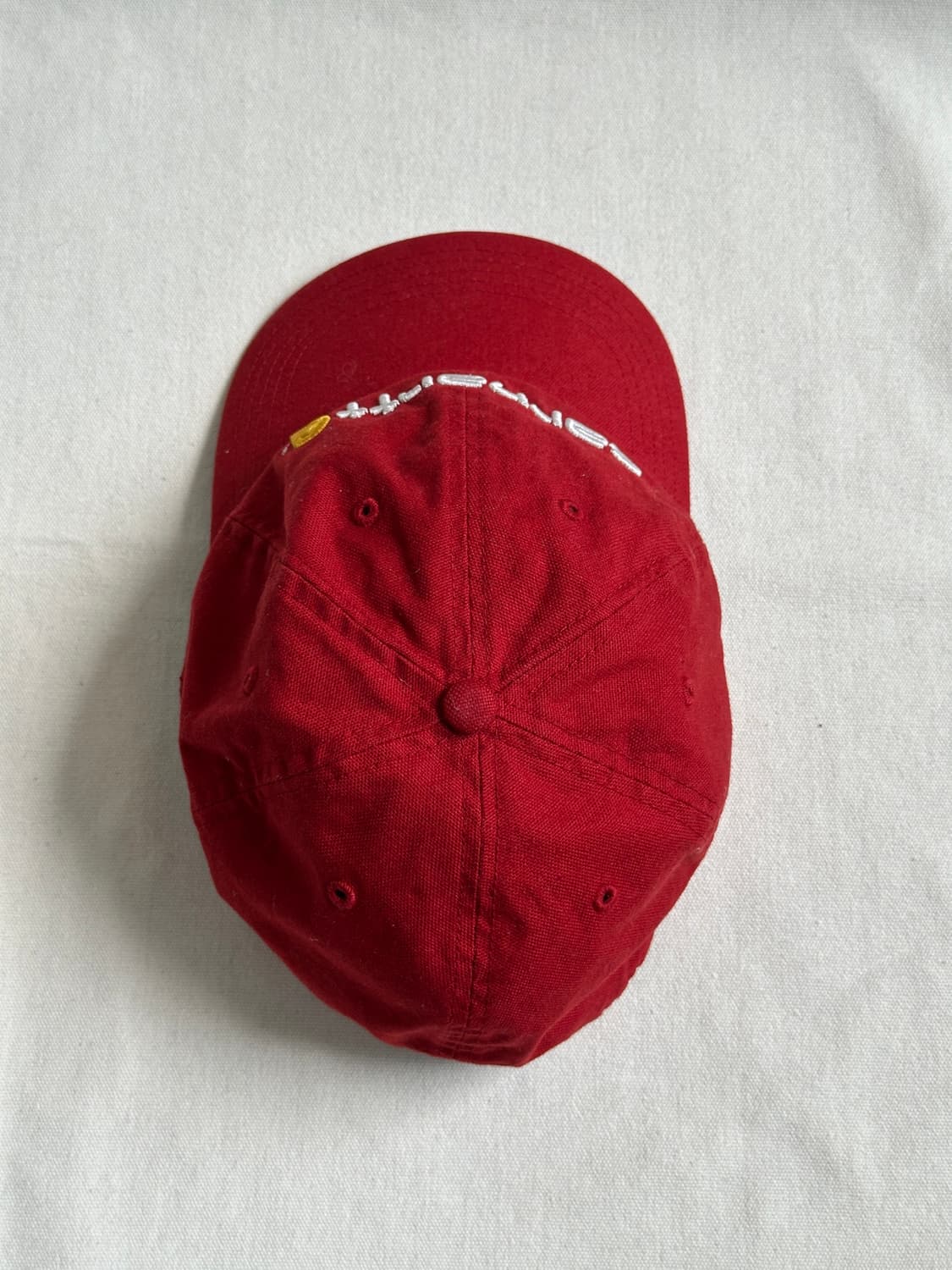 칼하트 오크헤이븐 톤다운 레드 로고 볼캡 M/L 상품이미지6
