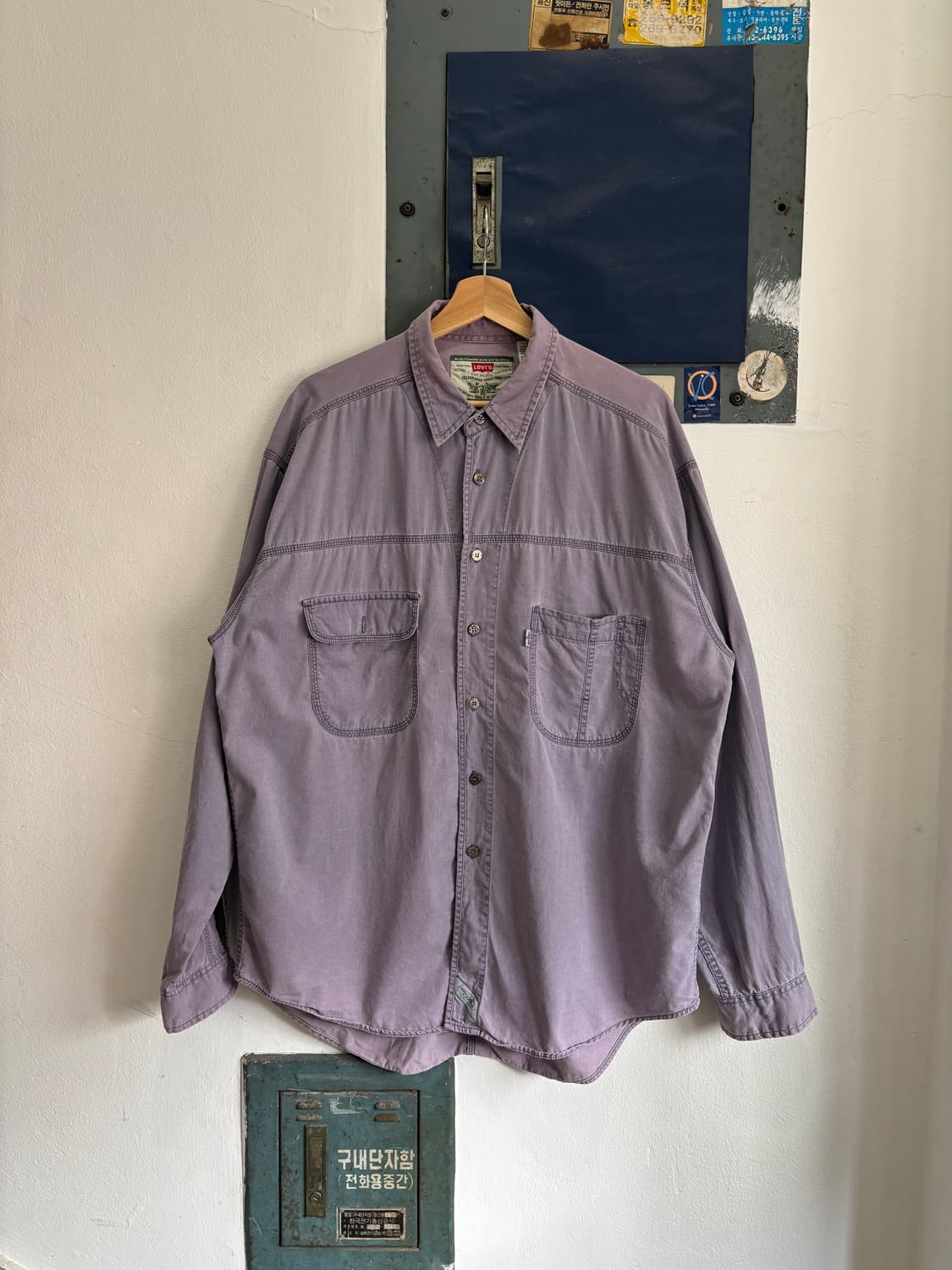 90s Levi’s Faded Work Shirt 상품이미지1