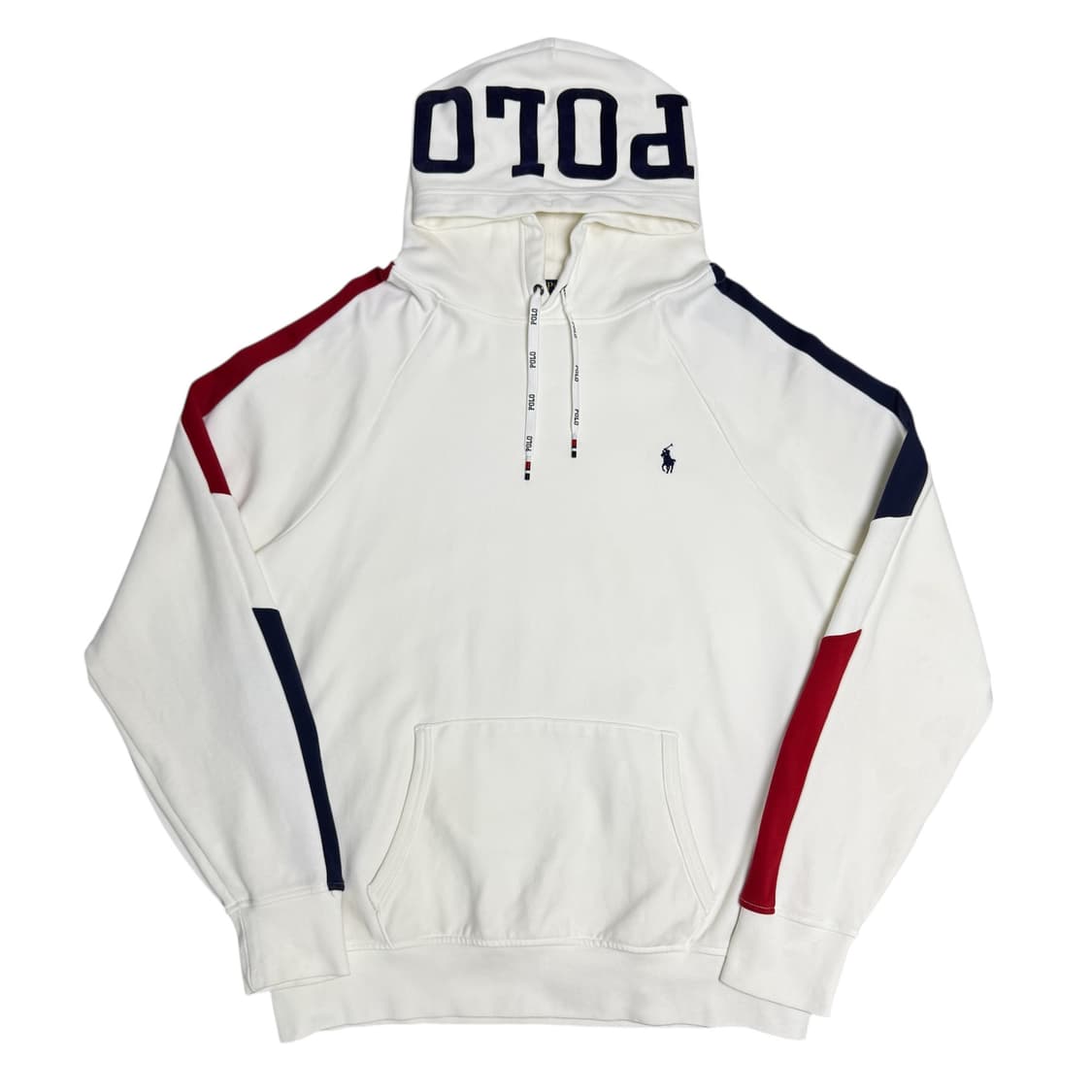 폴로 랄프로렌 화이트 후드티 L 상품이미지1
