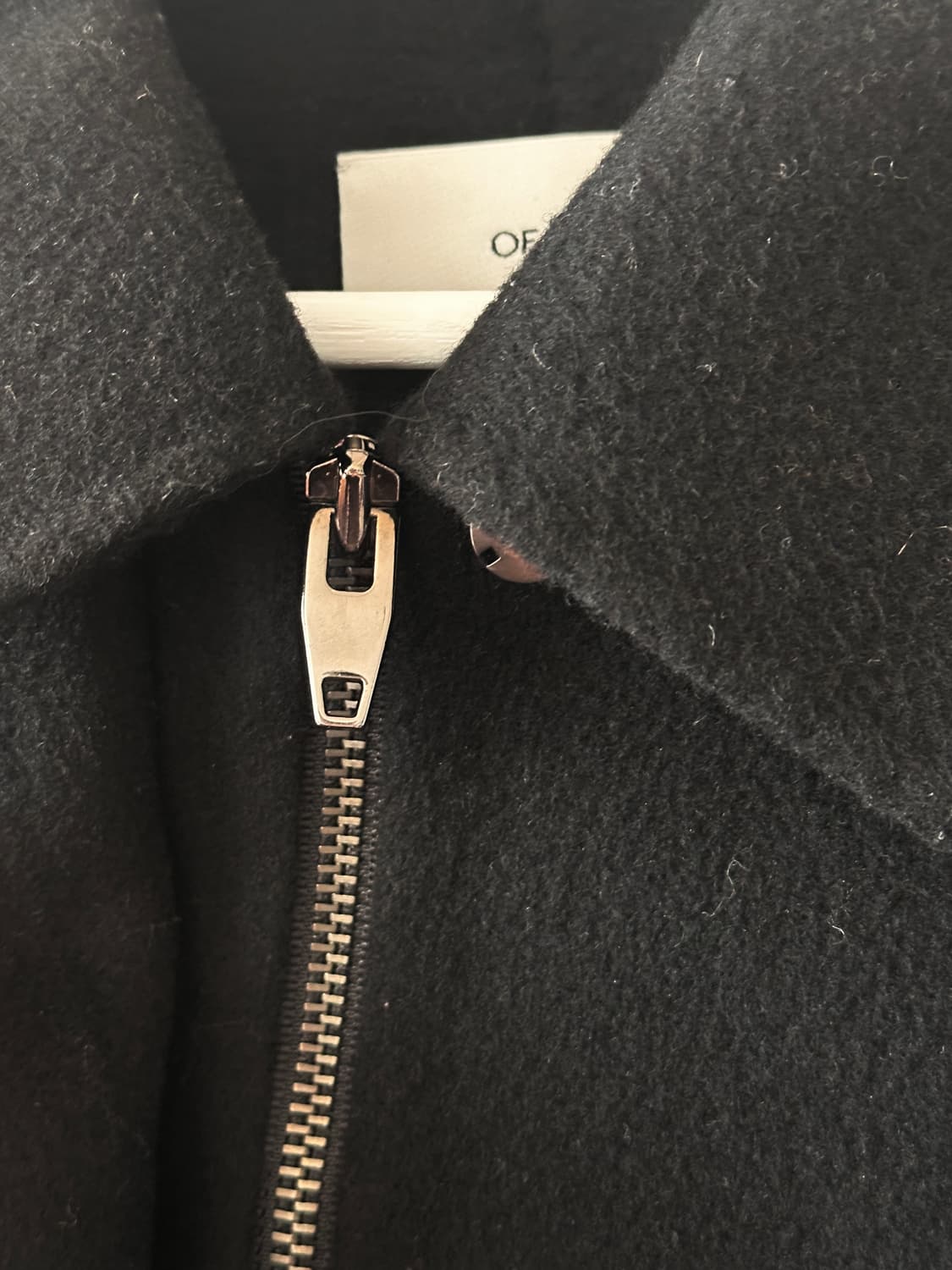 페미니크 Zip-up Half Handmade Coat (black) 상품이미지5