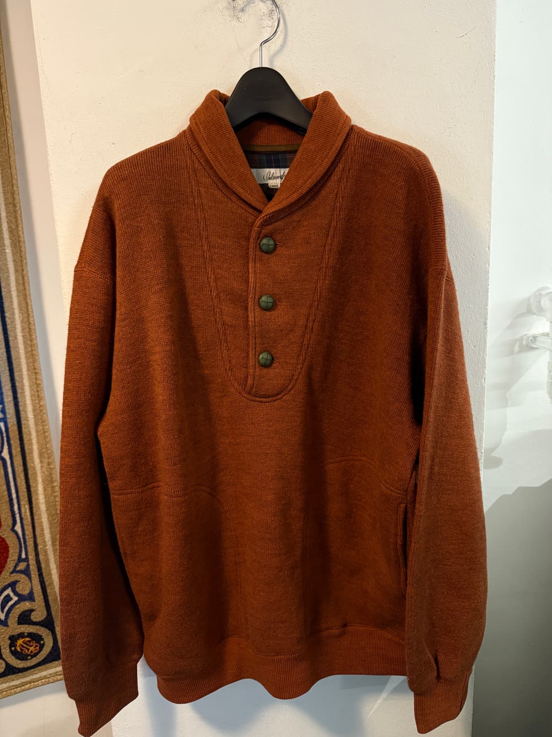 Veleworth Japan Shawl Knit Sweat L 상품이미지1