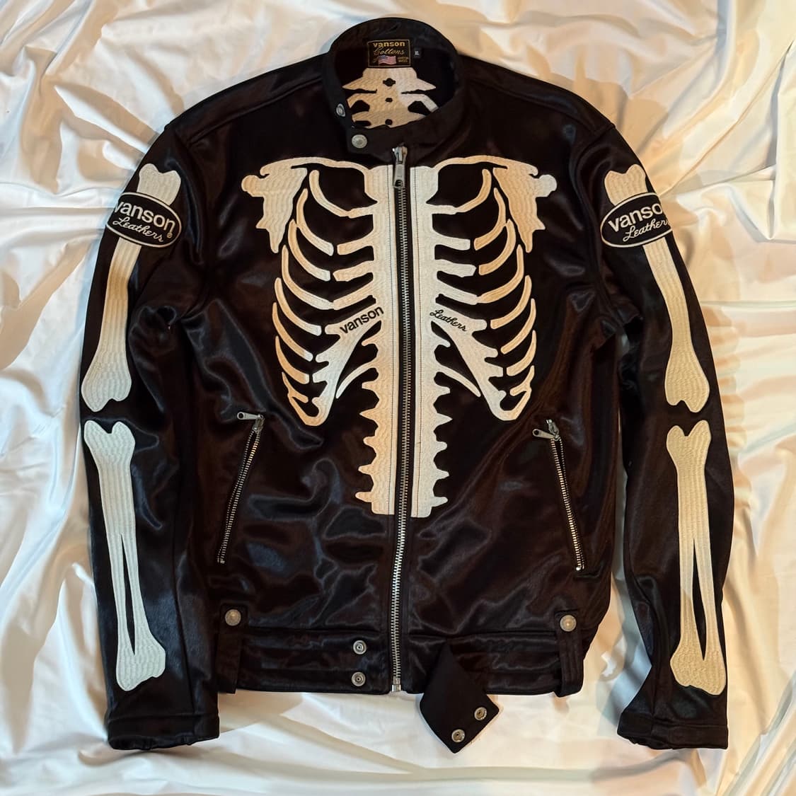 밴슨 본 라이더 자켓 xl 판매합니다 상품이미지1