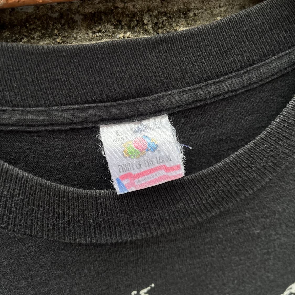 90s 빈티지 스켈레톤 섹스 포지션 티셔츠 (100) 상품이미지6