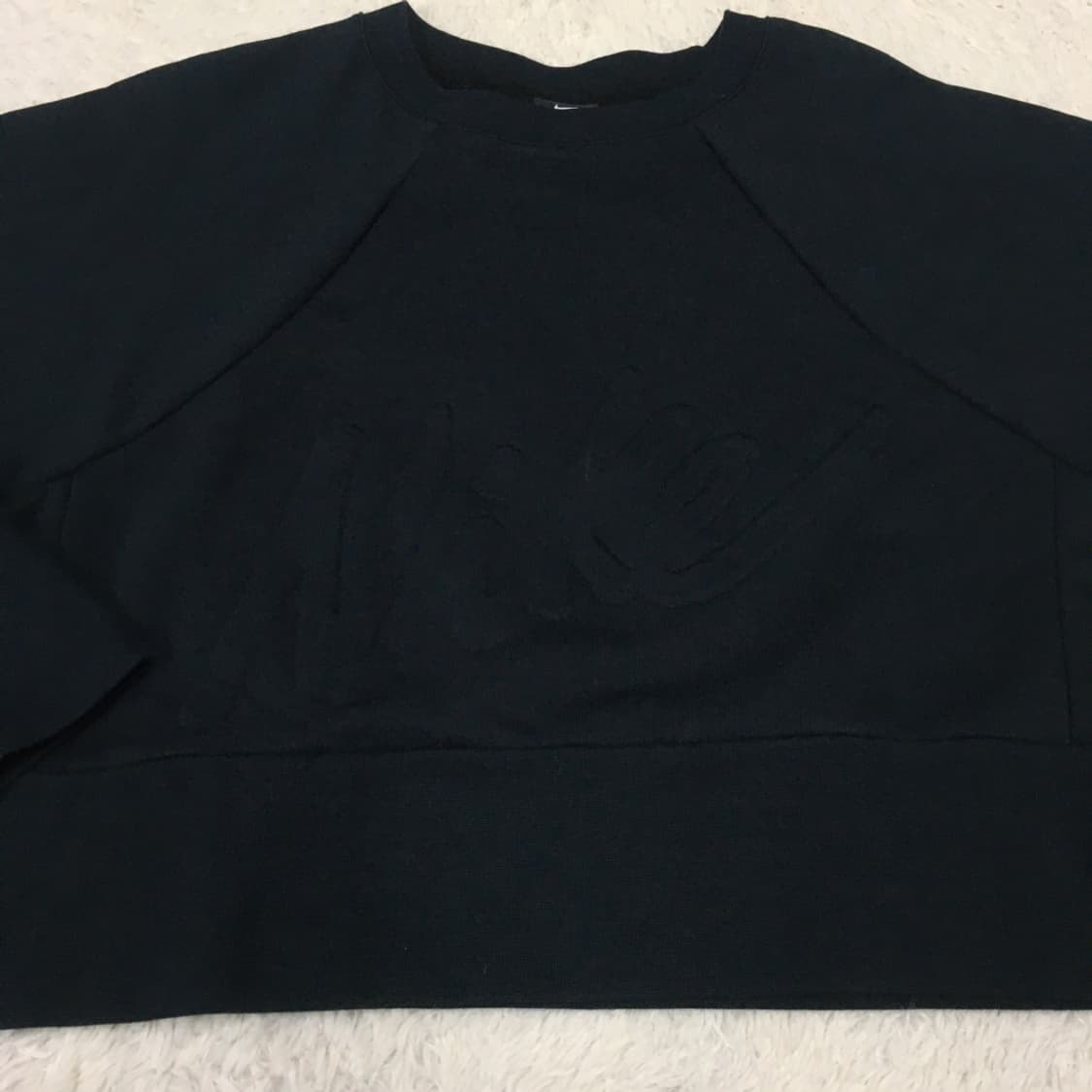 나이키 여성 음각 크롭 후드티  BB27 상품이미지2