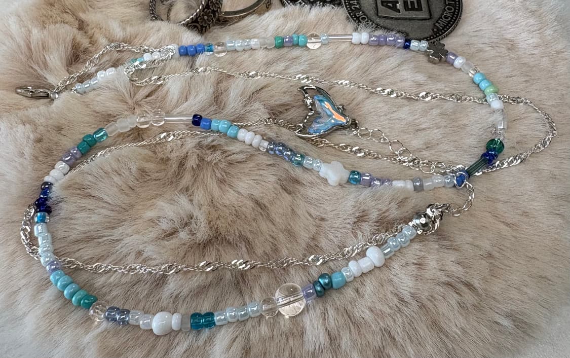 핸드메이드 비즈 목걸이 Ocean Mermaid 002 상품이미지9