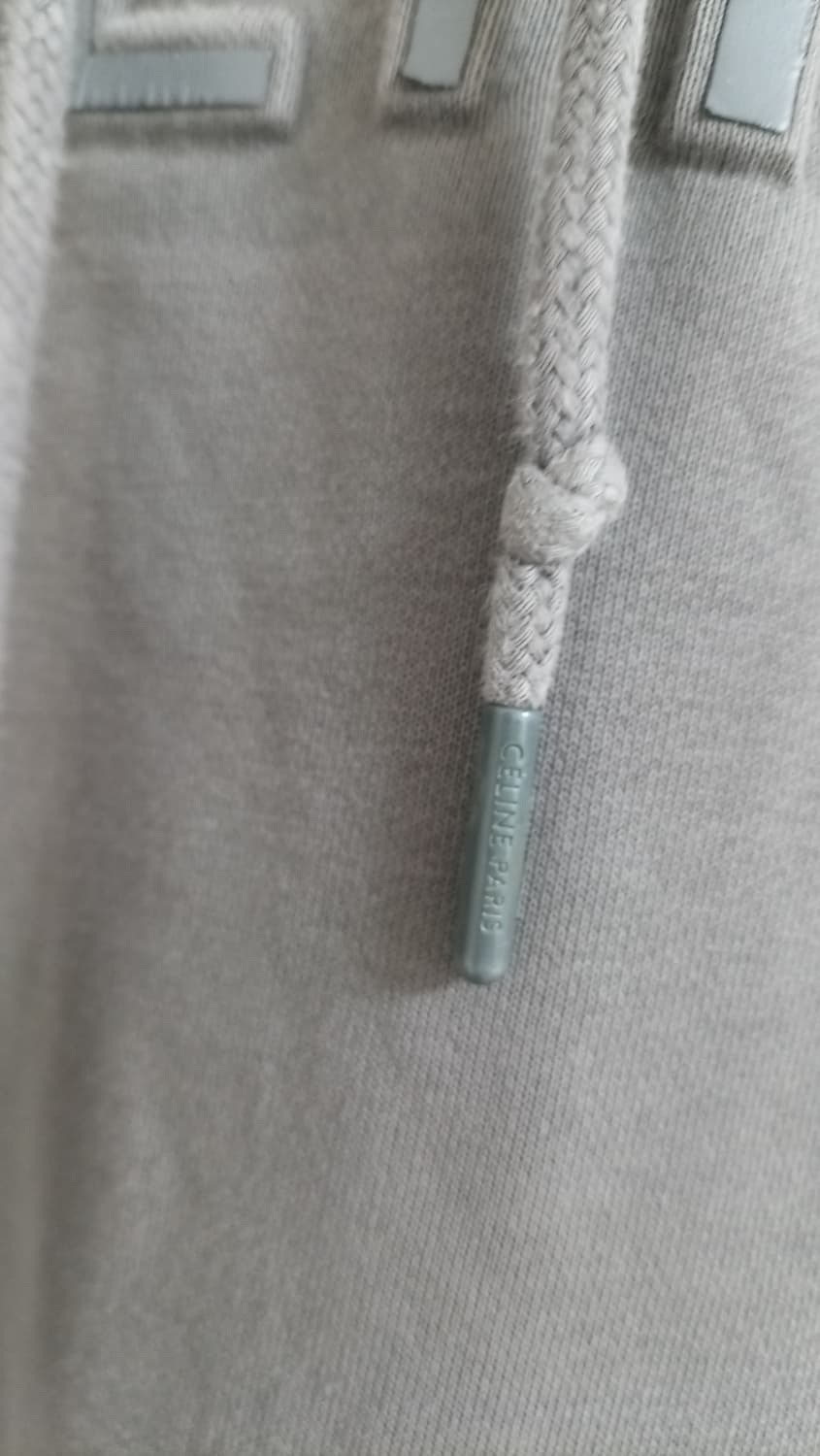 정품 셀린느 톤온톤 로고 루즈 후디 후드티 남여공용 상품이미지4