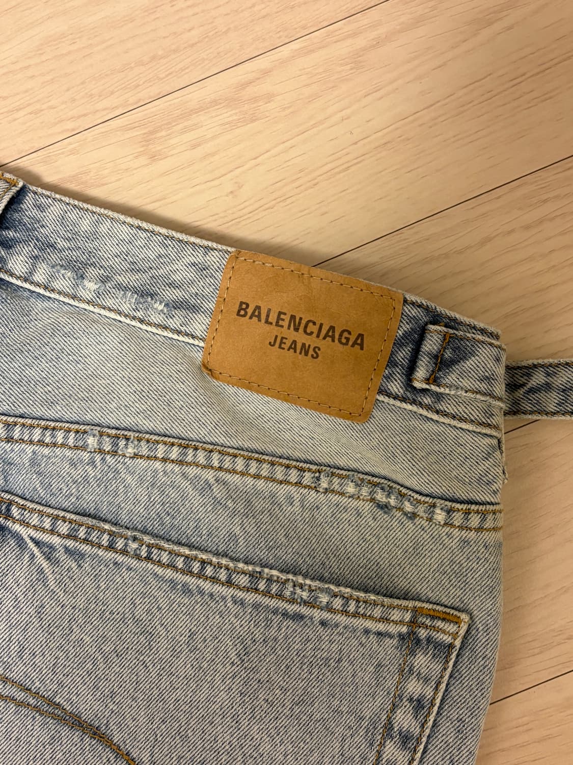 (M) BALENCIAGA 발렌시아가 연청데님 상품이미지8
