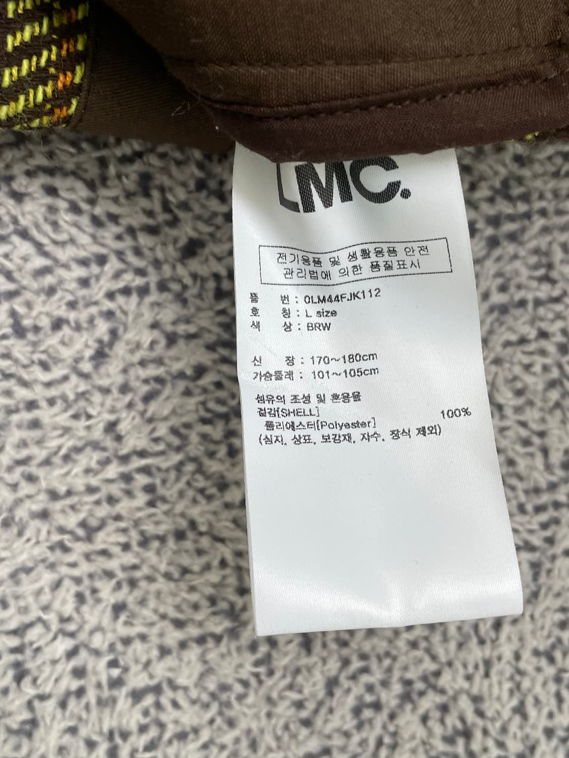 LMC 체크 플란넬 셔츠 자켓 L 상품이미지10