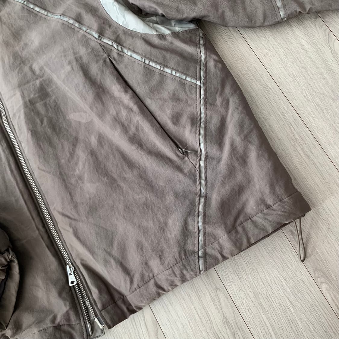 인사일런스 x 인세인개러지 애시드 콘트라스트 자켓 상품이미지3