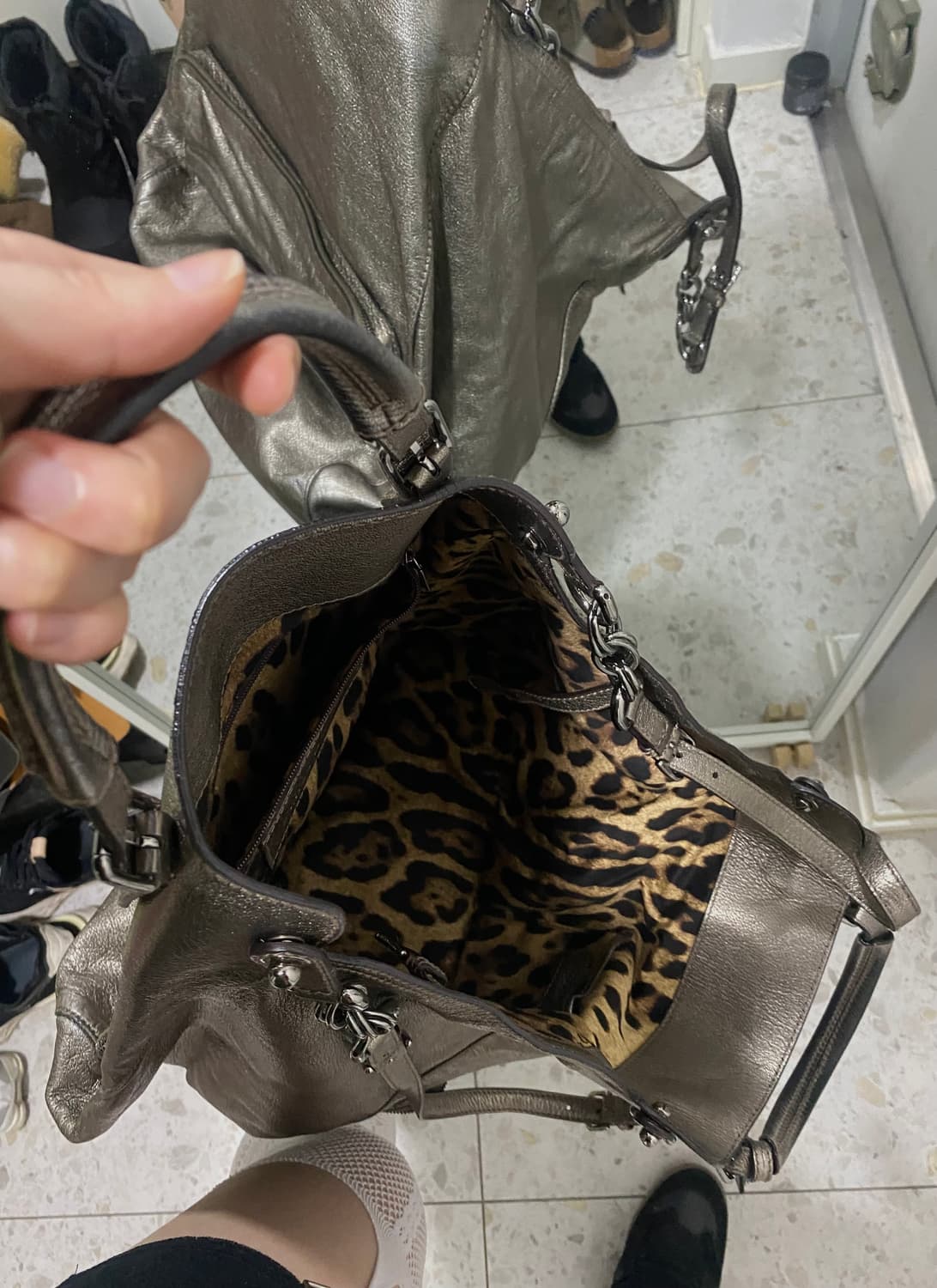 Dolce&Gabbana 메탈릭 가방 상품이미지7