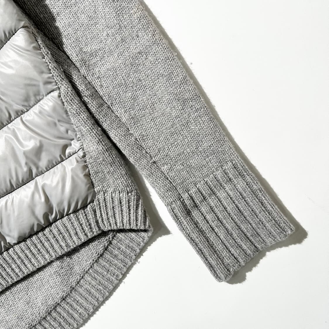 (매장판) 에스까다 울 캐시미어 경량 패딩 후드 집업 자켓 상품이미지5