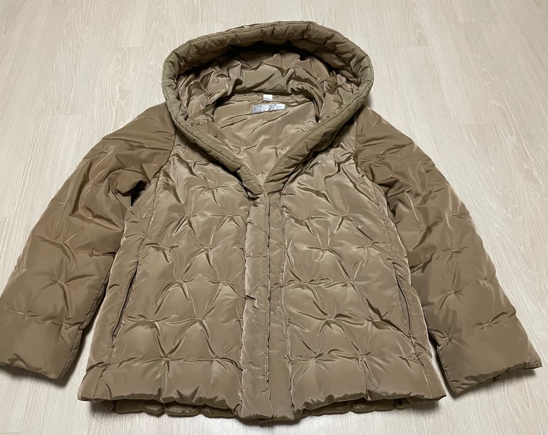 막스마라 후드 퀼팅 패딩 점퍼 상품이미지3