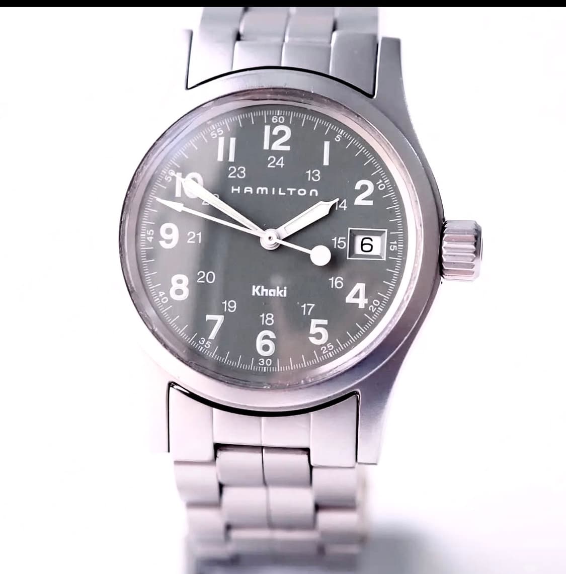 해밀턴 카키필드6359 (브레이슬릿+가죽+나토2) 상품이미지2