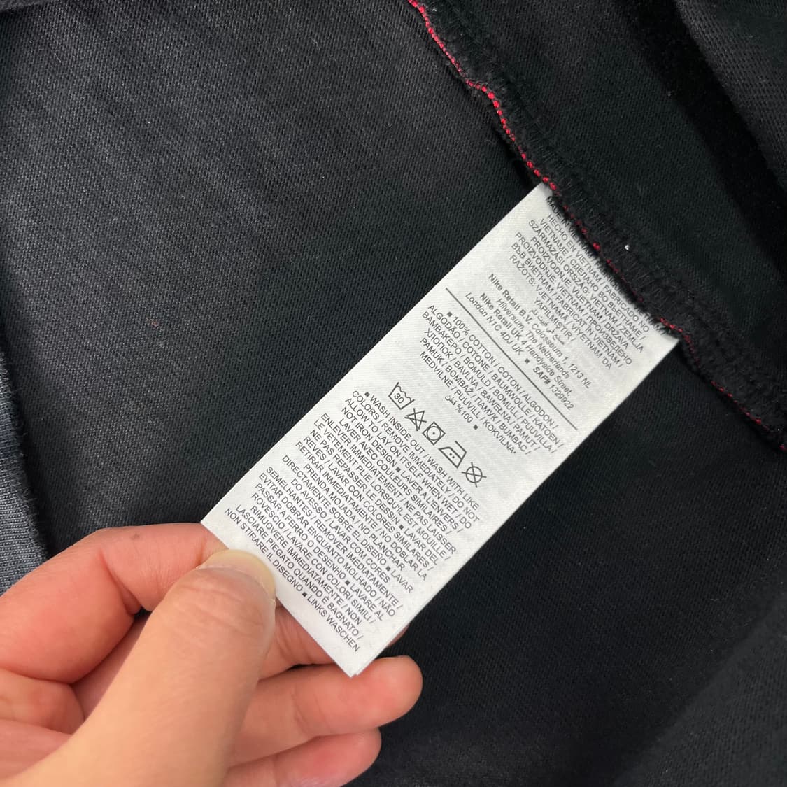 100 나이키 x 앰부쉬 져지 반팔 티셔츠 상품이미지8