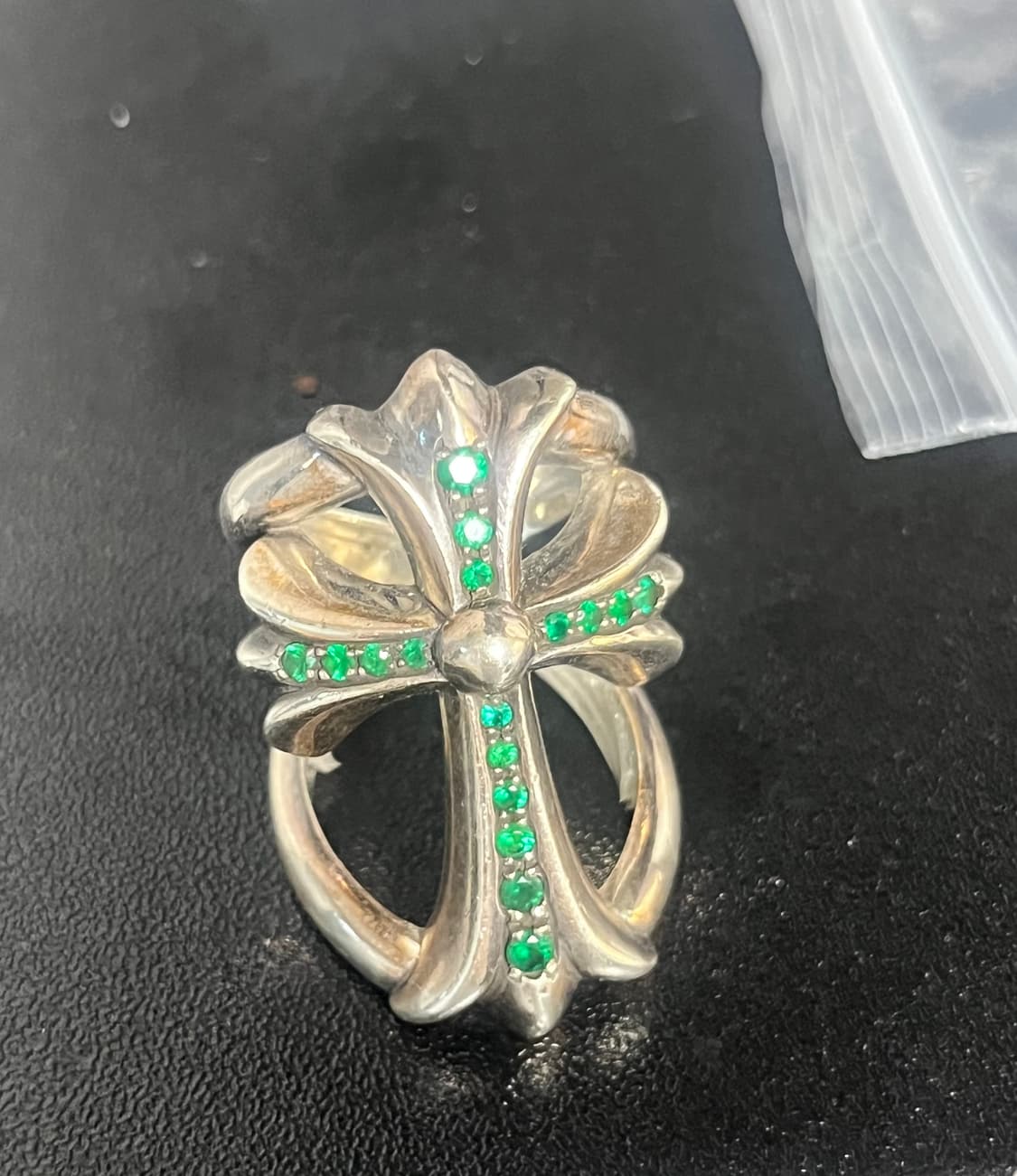 크롬하츠 인피니티링 에메랄드 us8 상품이미지1