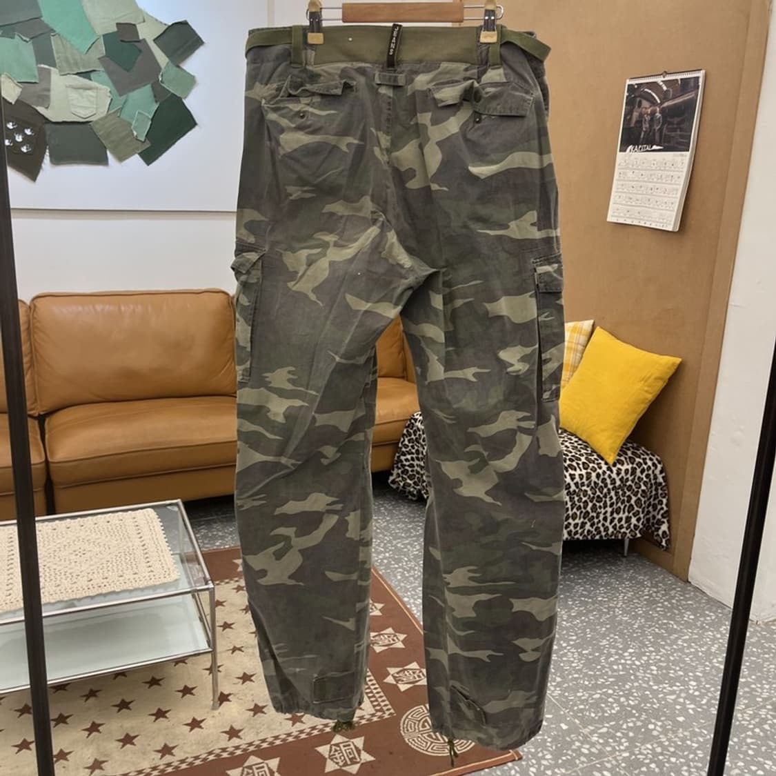 에드윈 빈티지 스트릿 카모플라주 카고팬츠 34인치 C10437 상품이미지4