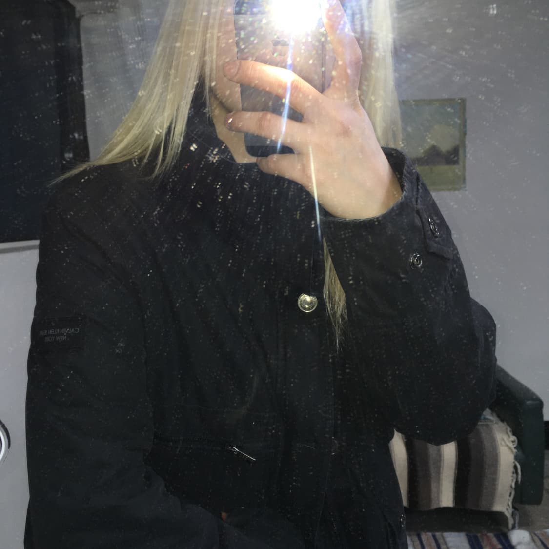 투티/0296 캘빈클라인 진스 뉴욕 시티 1978 경량 자켓 퀄팅 안감 상품이미지1