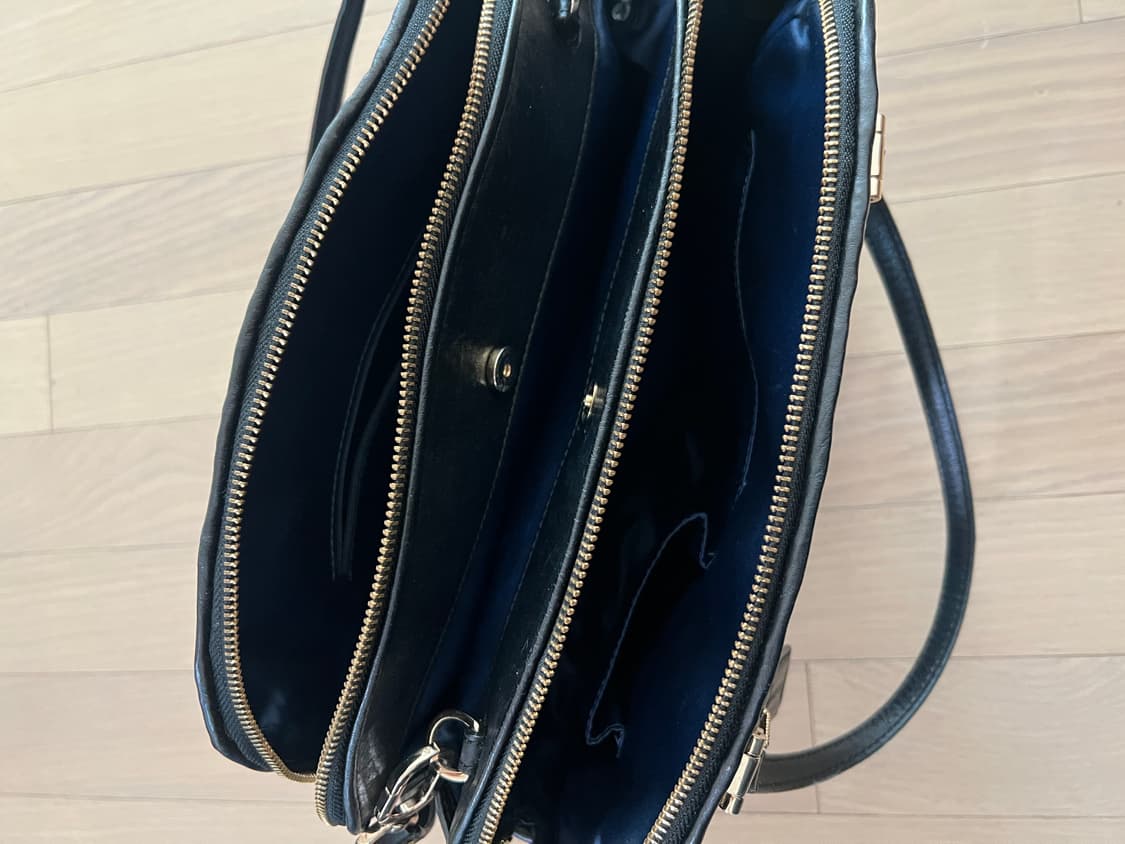 COACH Madison Pleated Leather Satchel -  상품이미지8