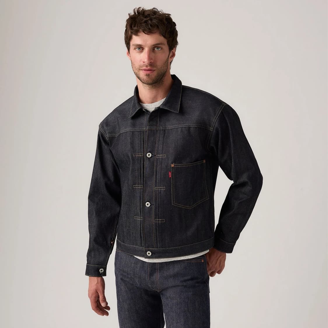 새상품) 리바이스 lvc S506XX 데님 자켓 44사이즈 상품이미지4