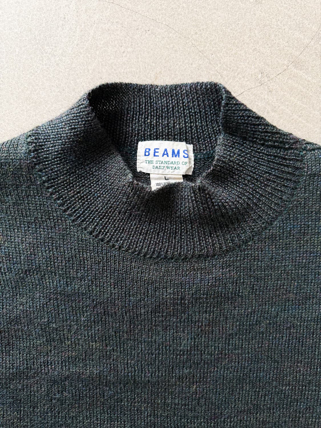 Beams Wool 100% Knit 상품이미지2