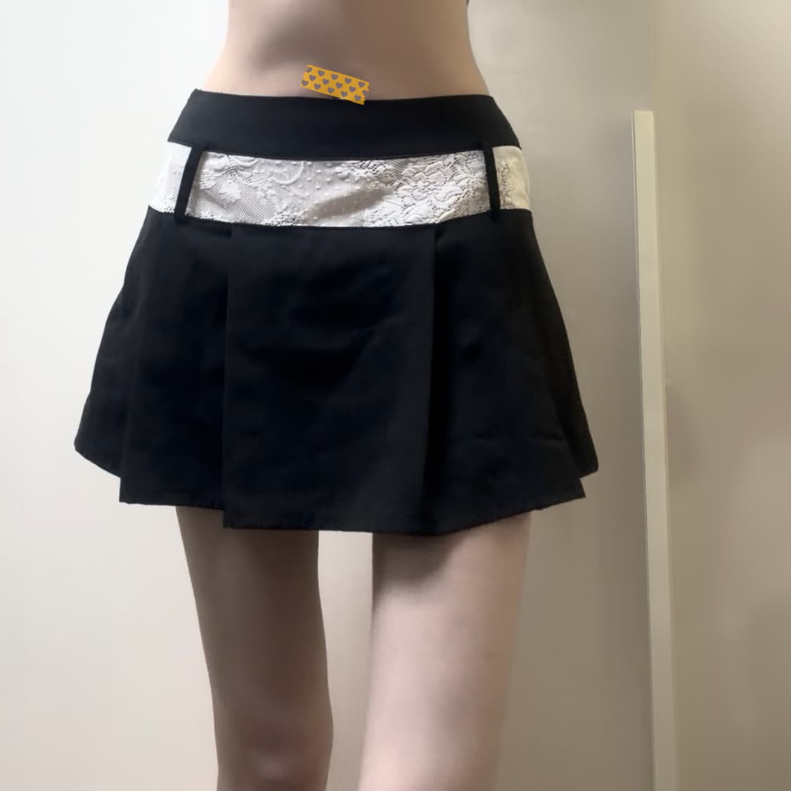 2000아카이브 레이스 플리츠 스커트 상품이미지3