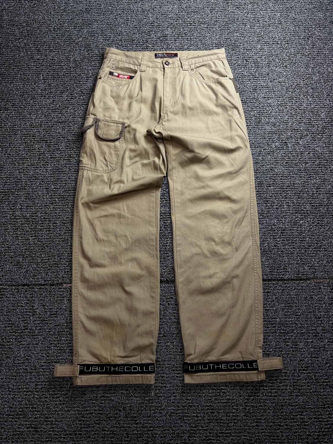 00s 후부 y2k 올드스쿨 카고 퍼티그 팬츠 1459 상품이미지2