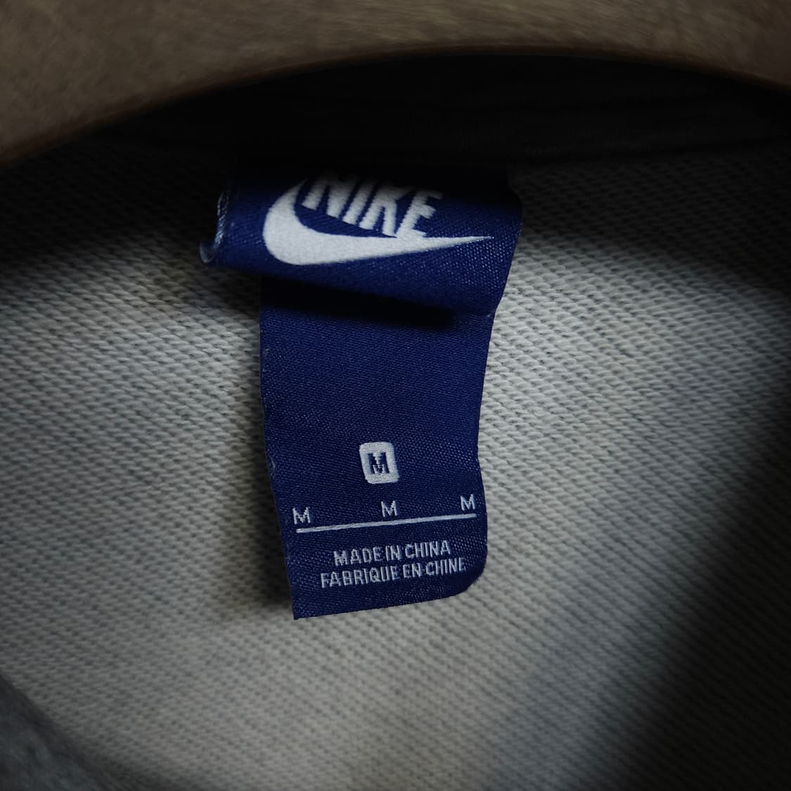 M ) 나이키 회색 후드집업 상품이미지4