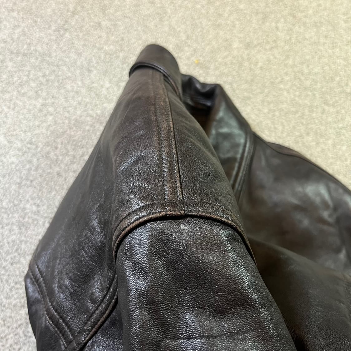 VINTAGE 빈티지 양가죽 봄버자켓 상품이미지8