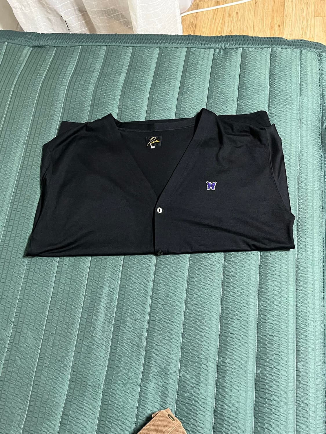 니들스 가디건 블랙 L 상품이미지7