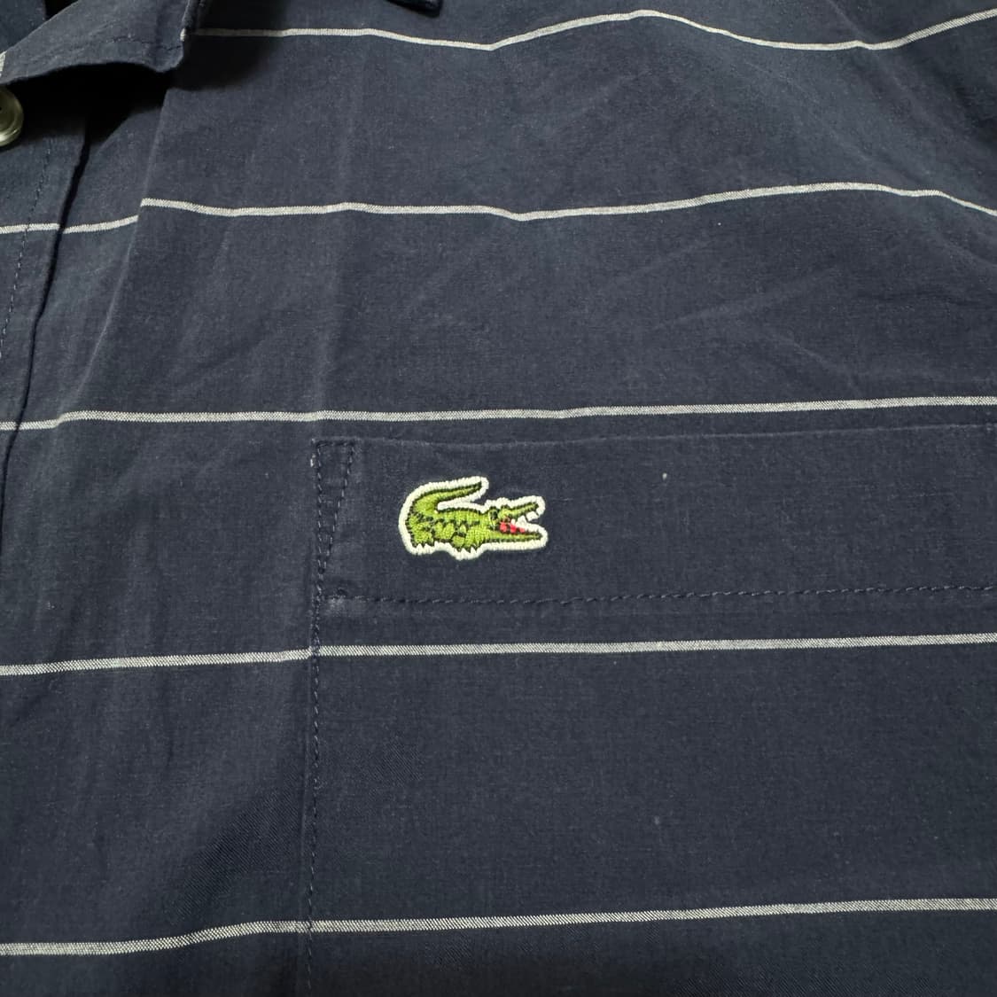 라코스테 스트라이프 셔츠 남방 상품이미지4