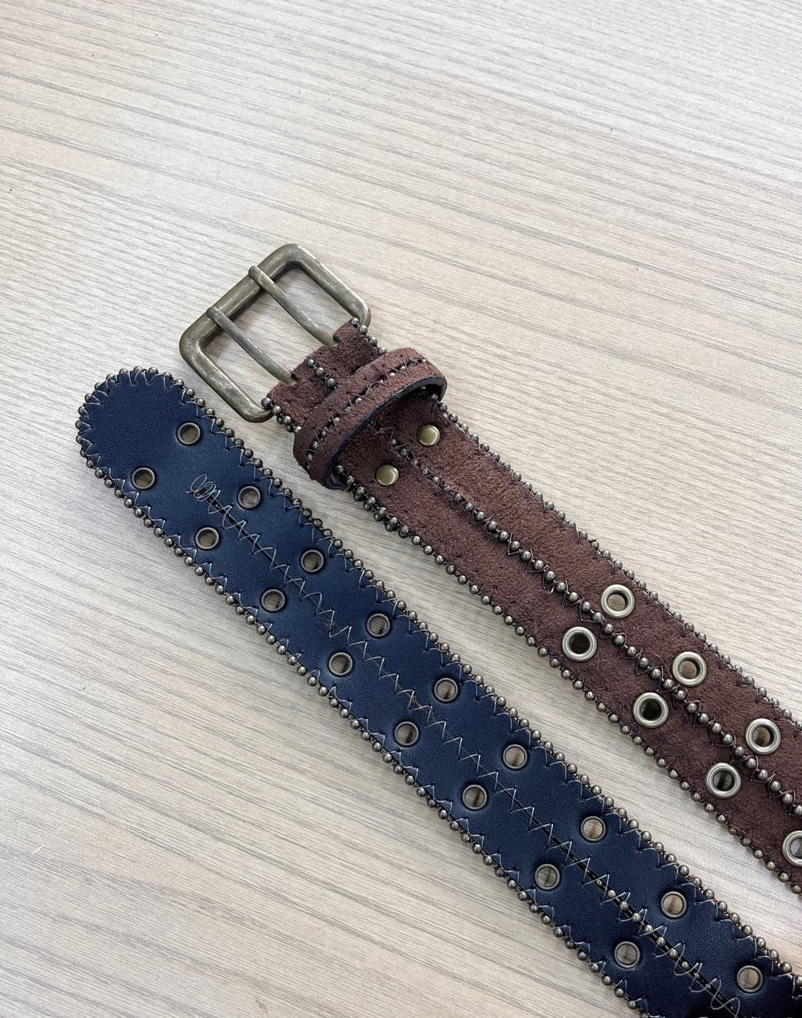 빈티지 레더 벨트 상품이미지1