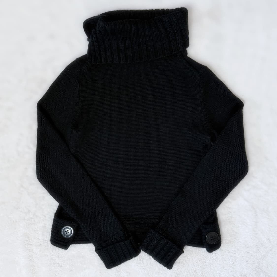 Burberry 버버리 블루라벨 히메갸루 오네갸루 솜사탕 목폴라 니트 상품이미지3