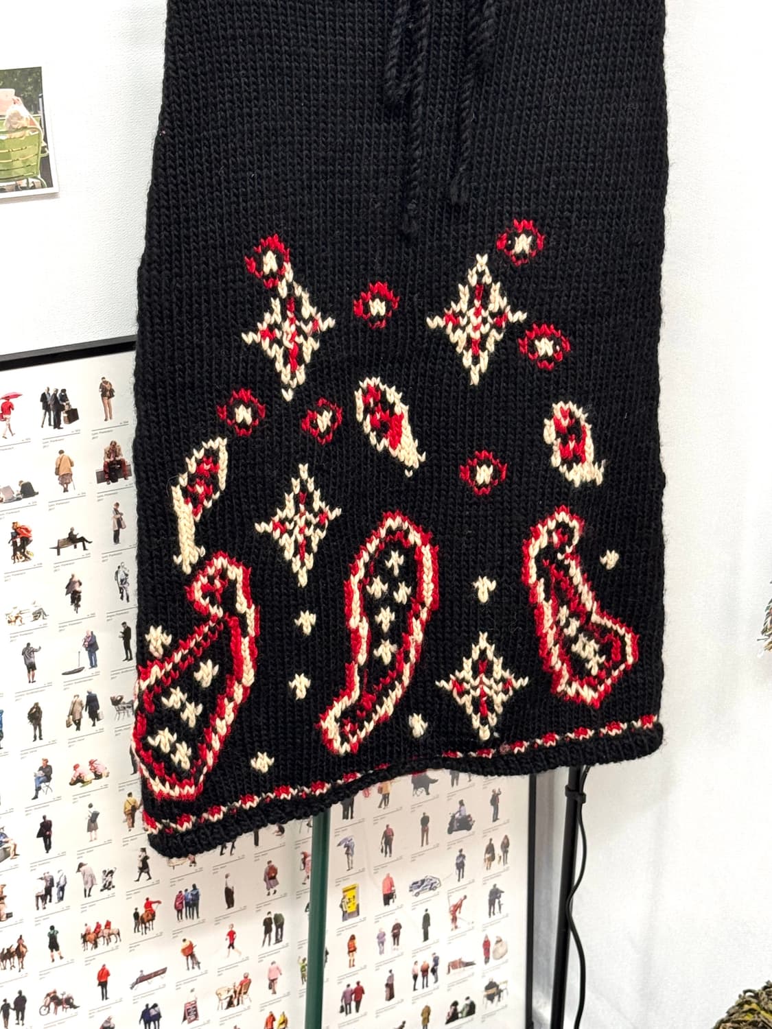 Paisley knit skirt/P10 상품이미지3