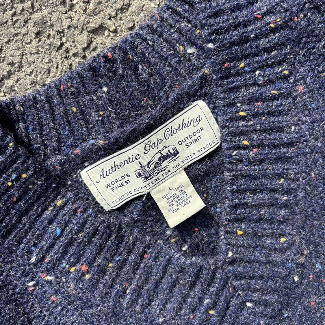 올드 갭 울 스웨터 상품이미지3