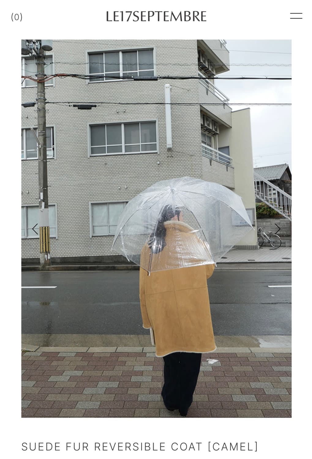 르17 스웨이드 퍼 리버시블 코트 상품이미지2