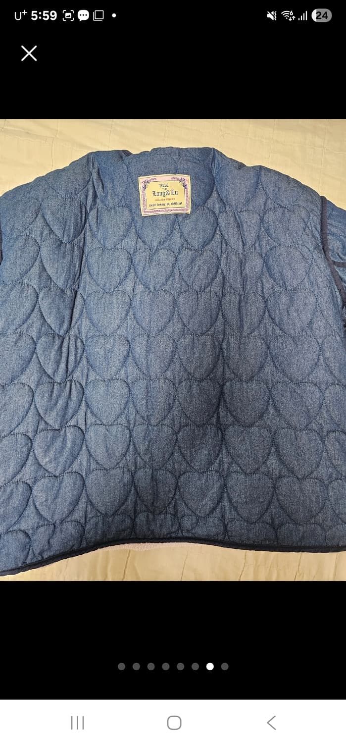 랭앤루 오버핏 리버시블 양털 자켓 상품이미지6