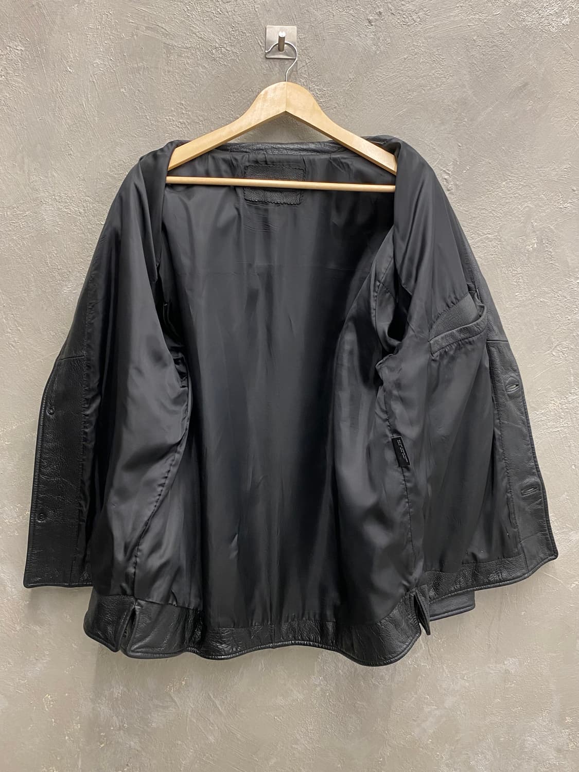 [L-XL] 바나나 리퍼블릭 소가죽 레더 카코트 상품이미지5