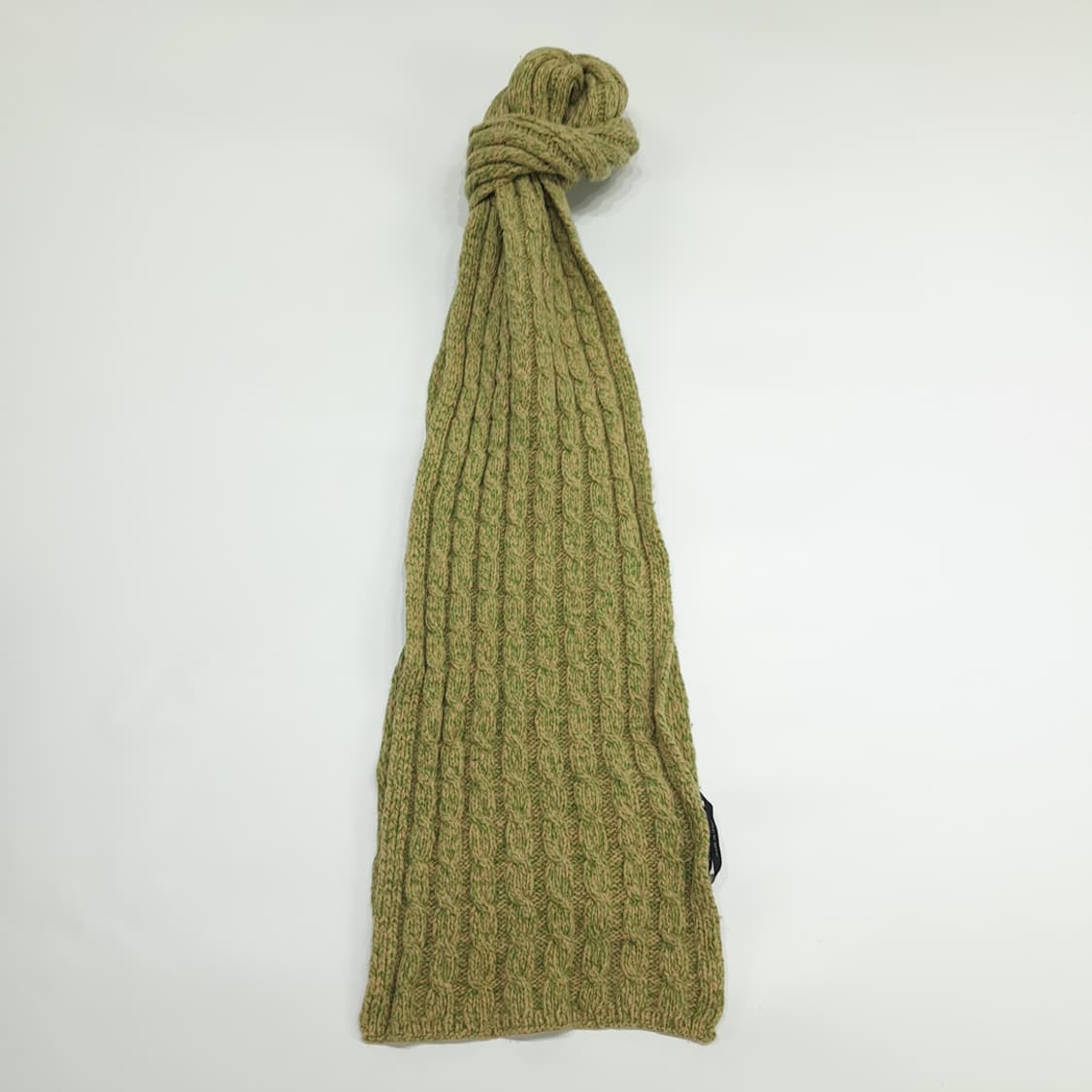 MX106 막스마라 위크엔드 케이블 니트 울 목도리 머플러 상품이미지1