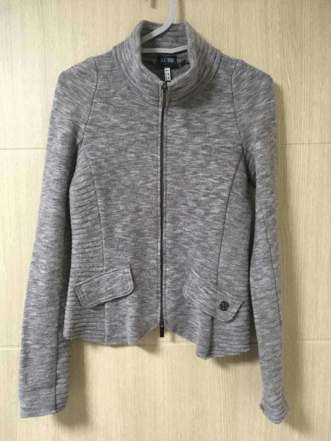 Armani jeans two way knit jip-up 상품이미지1