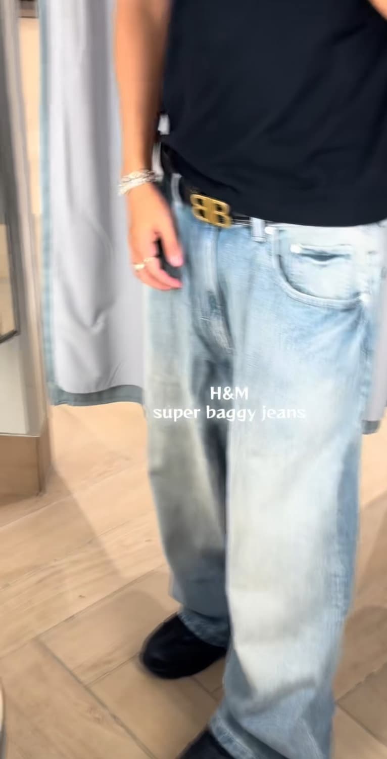 H&M 수퍼 베기핏 팬츠 상품이미지2