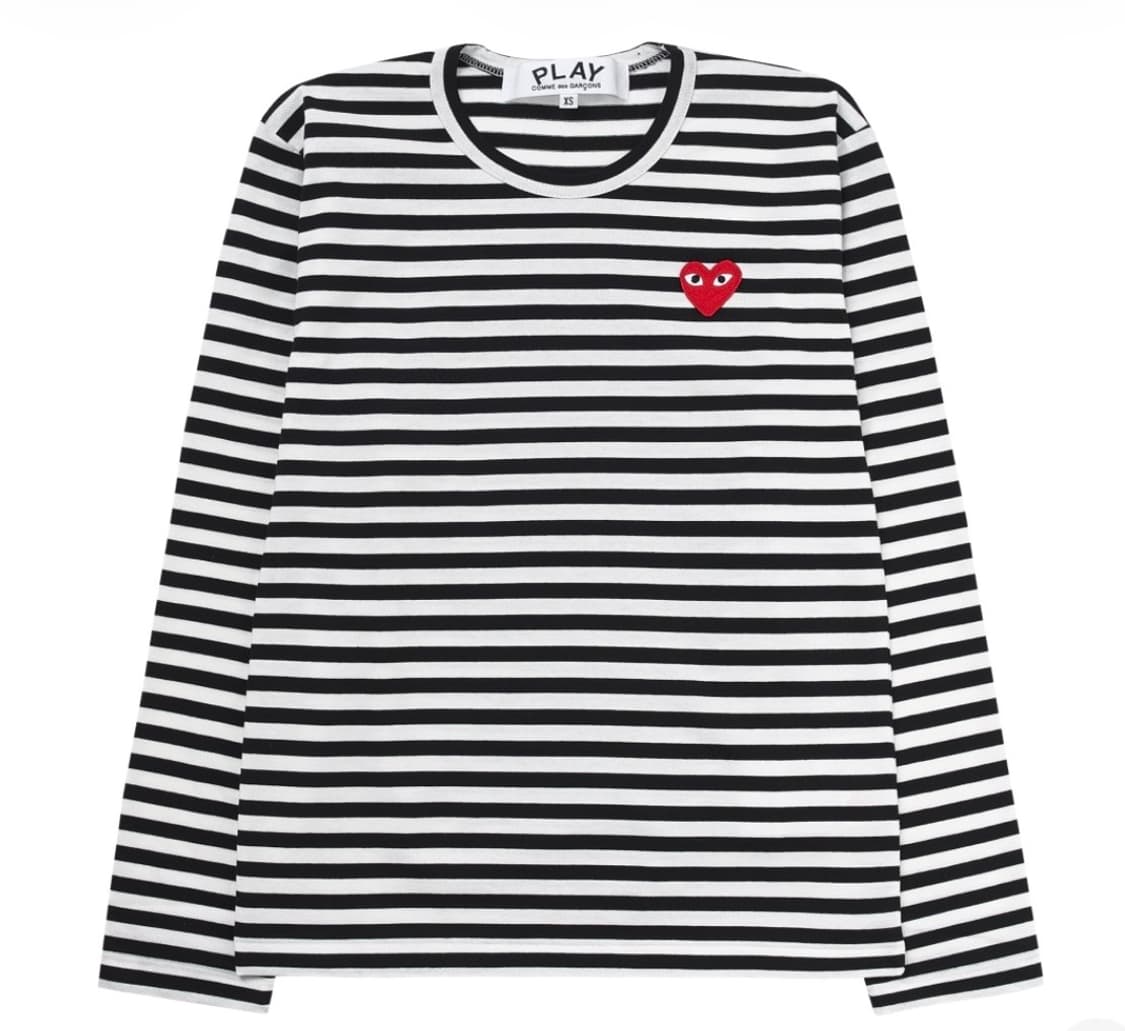 꼼데가르송 롱슬리브 블랙 상품이미지1