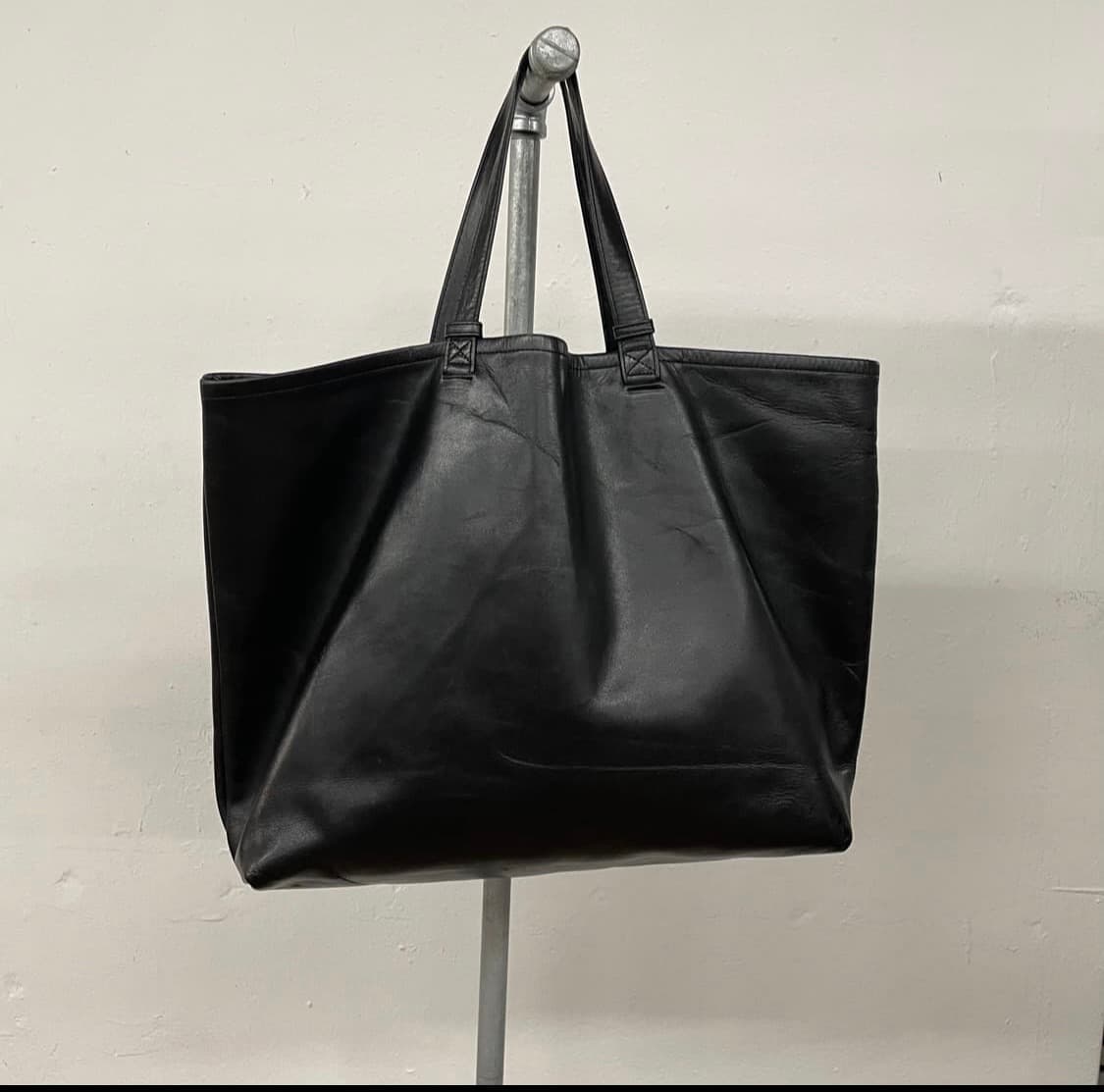 요지야마모토 가죽 토트백 상품이미지1