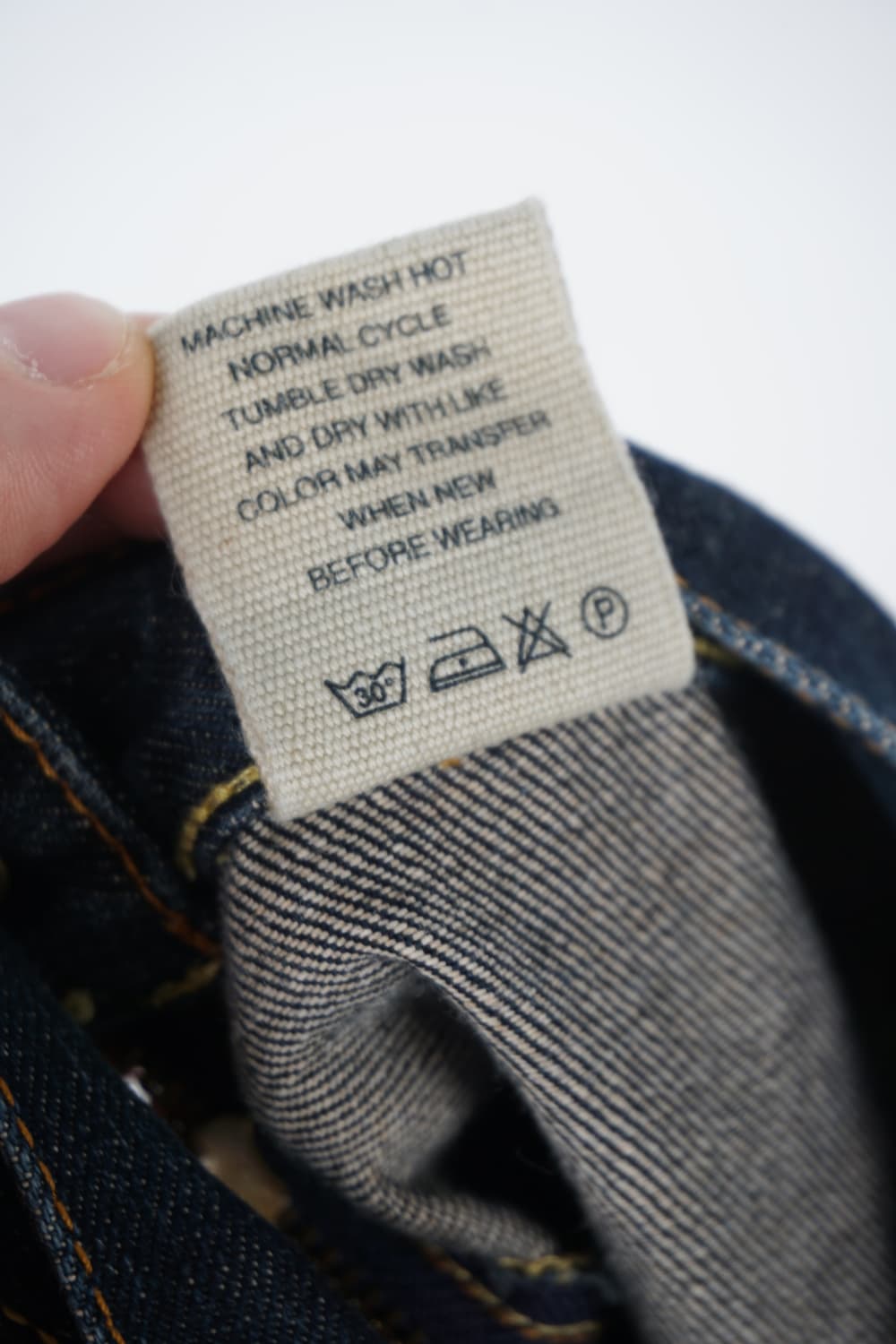 EVISU seagull denim skirt (28.3 inch) 상품이미지7