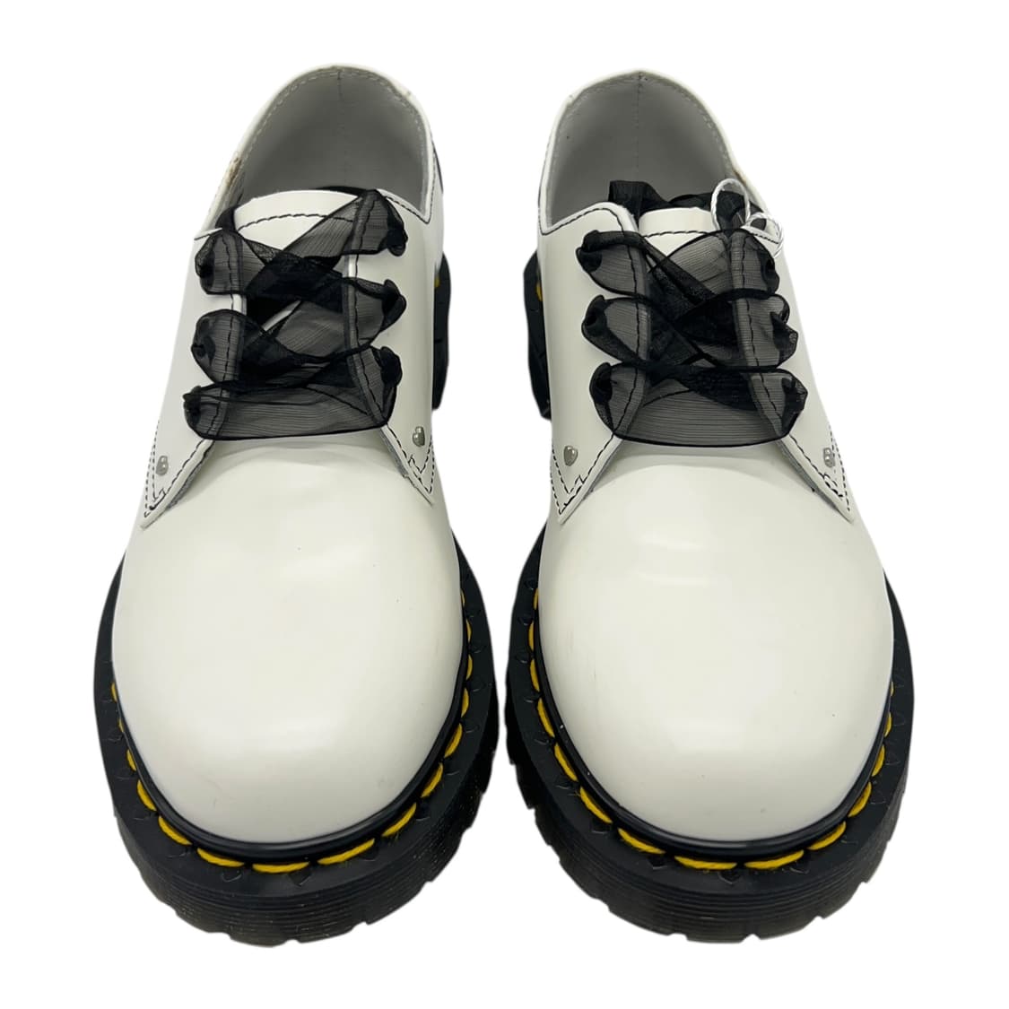 230 닥터마틴 1461 하트 스무스 화이트 (UK4) 상품이미지4